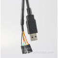 USBA RS232 male to OPEN cable